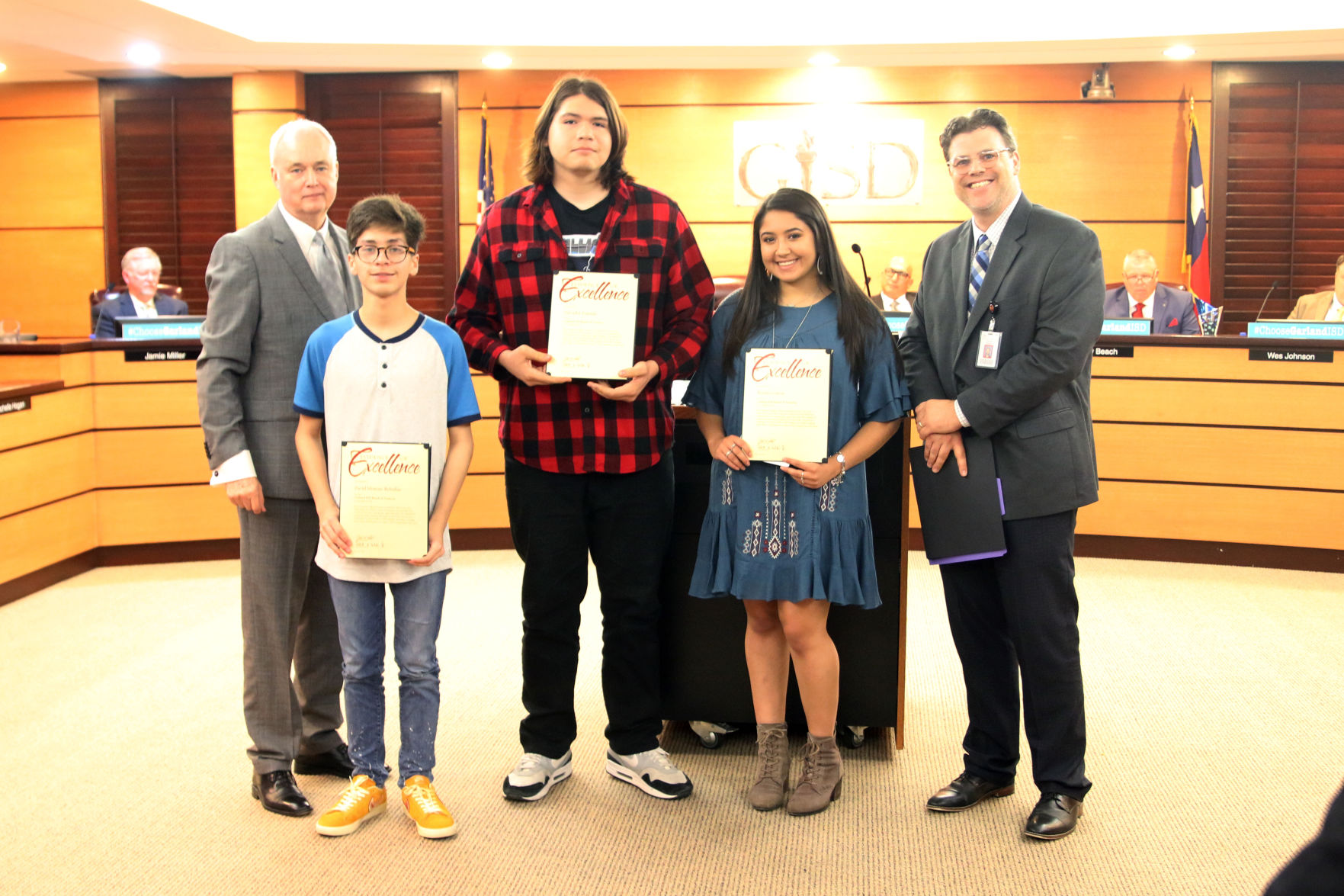 Six Garland ISD art students earned Gold Seals